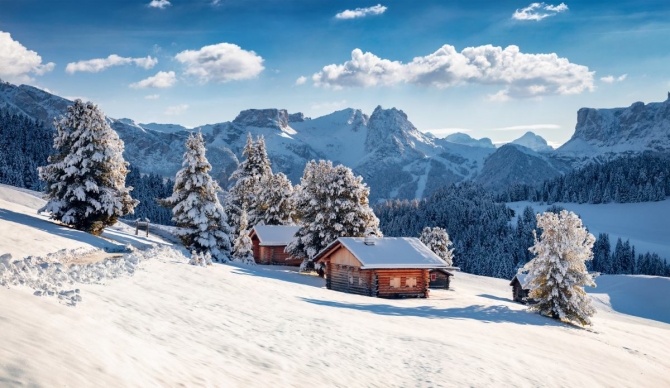 Nemovitosti v Dolomitech a italských Alpách