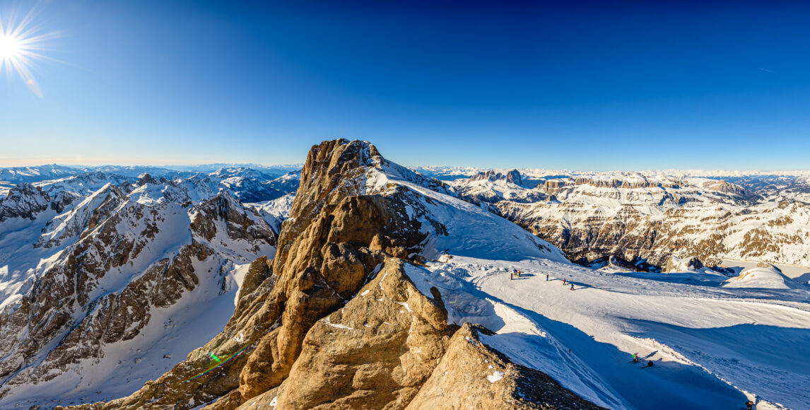 6 luxusních apartmánů 300 m od lanovky v samém srdci Dolomit