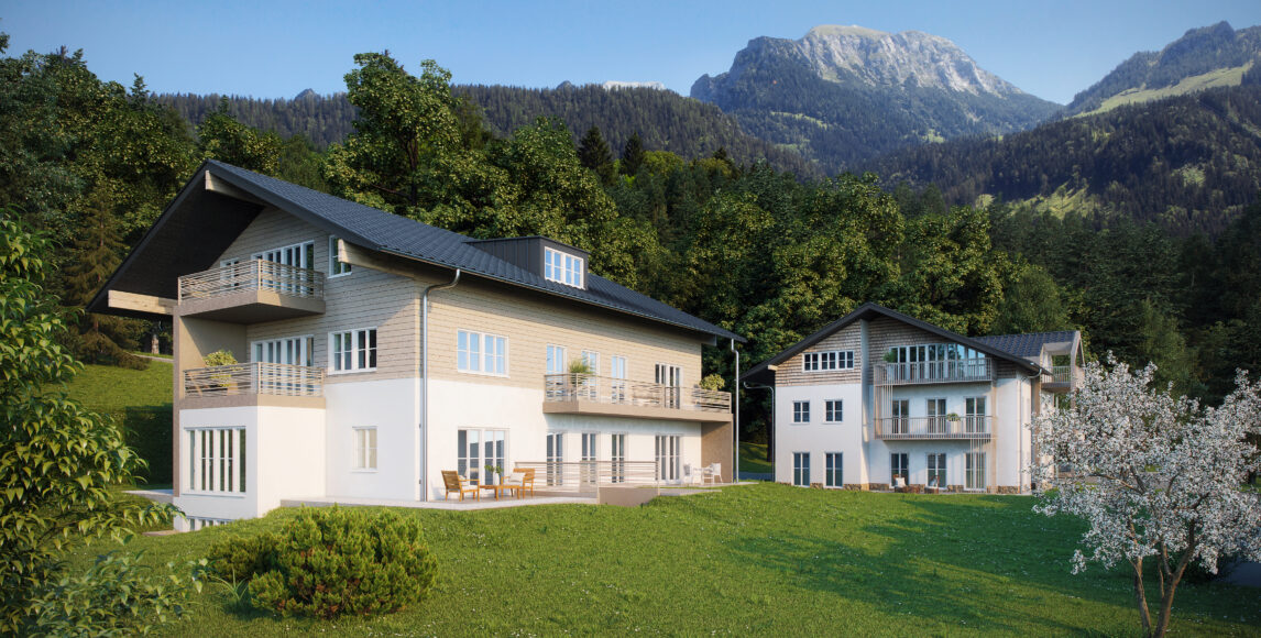 Nový resort jen 600 metrů od břehů jezera Königsee
