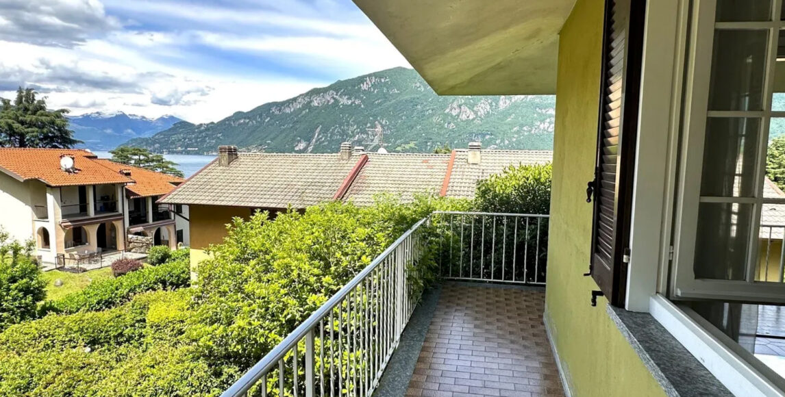 Dům se zahradou a s výhledem na jezero Lago di Como